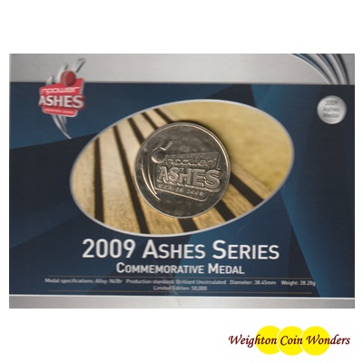 2009 Commemorative Medal - ASHES SERIES